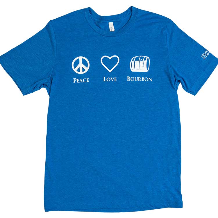 Peace Love Bourbon T-Shirt 3